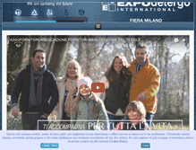 Tablet Screenshot of expodetergo.com